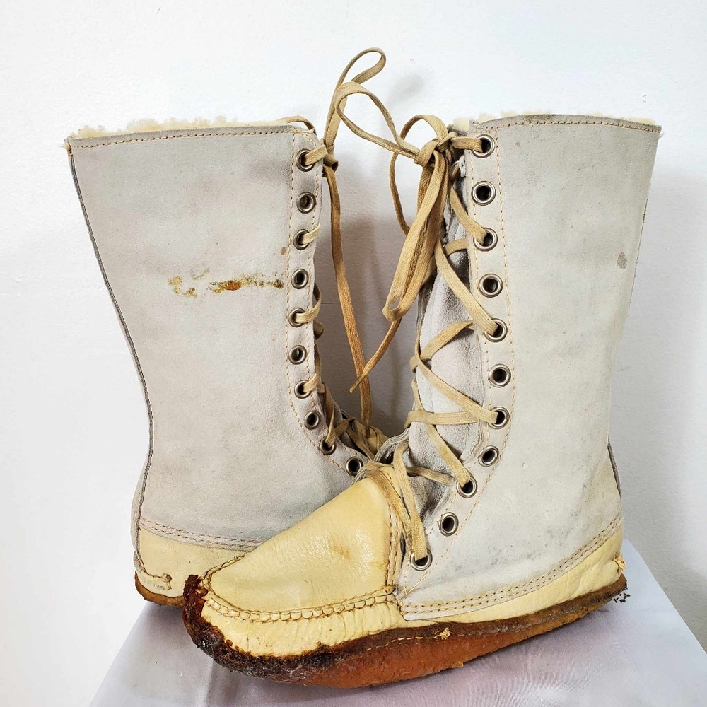 Moccasins mukluks Winter waterproof Boots